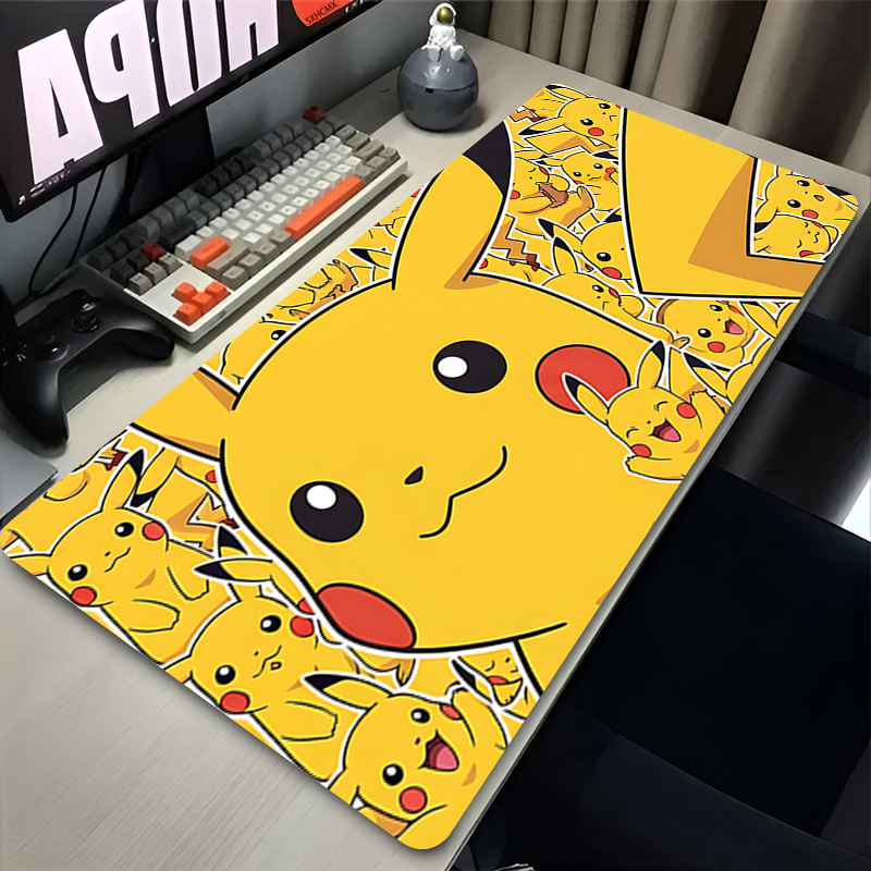 Laptop Accessories For Office - Mouse Pad P-pokemon Pikachu Computer Gaming