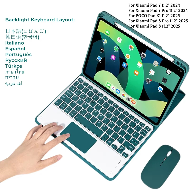 Backlight Keyboard Case Mouse  - Laptop Accessories Combo ulasan dan harga