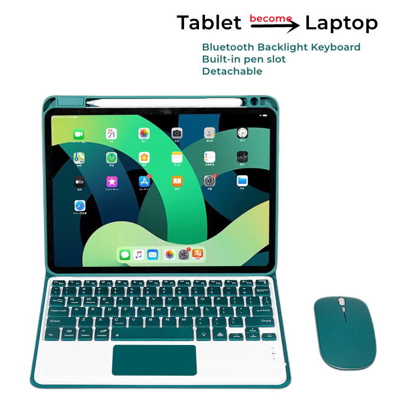Backlight Keyboard Case Mouse  - Laptop Accessories Combo ulasan dan harga
