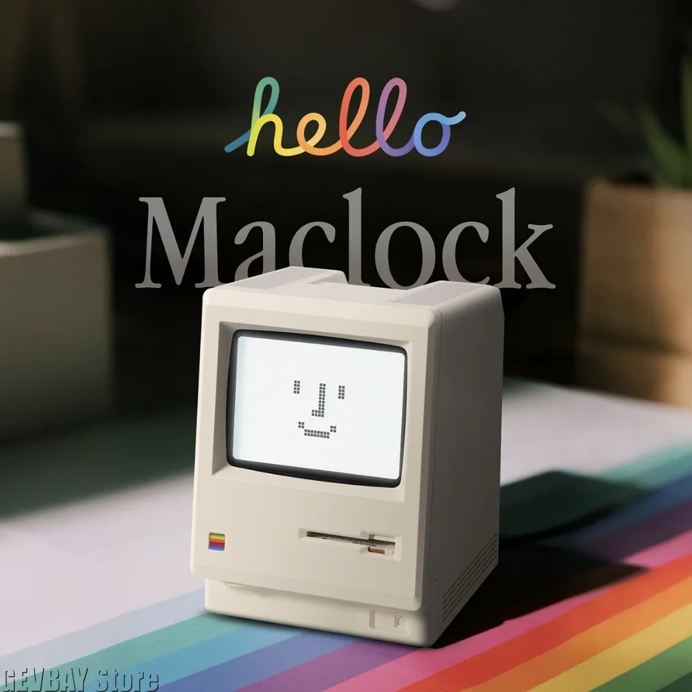 Maclock Retro Alarm Clock Crea - Laptop Accessories Gadgets ulasan dan harga