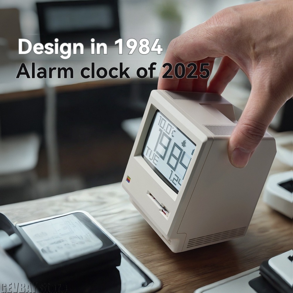 Maclock Retro Alarm Clock Crea - Laptop Accessories Gadgets ulasan dan harga