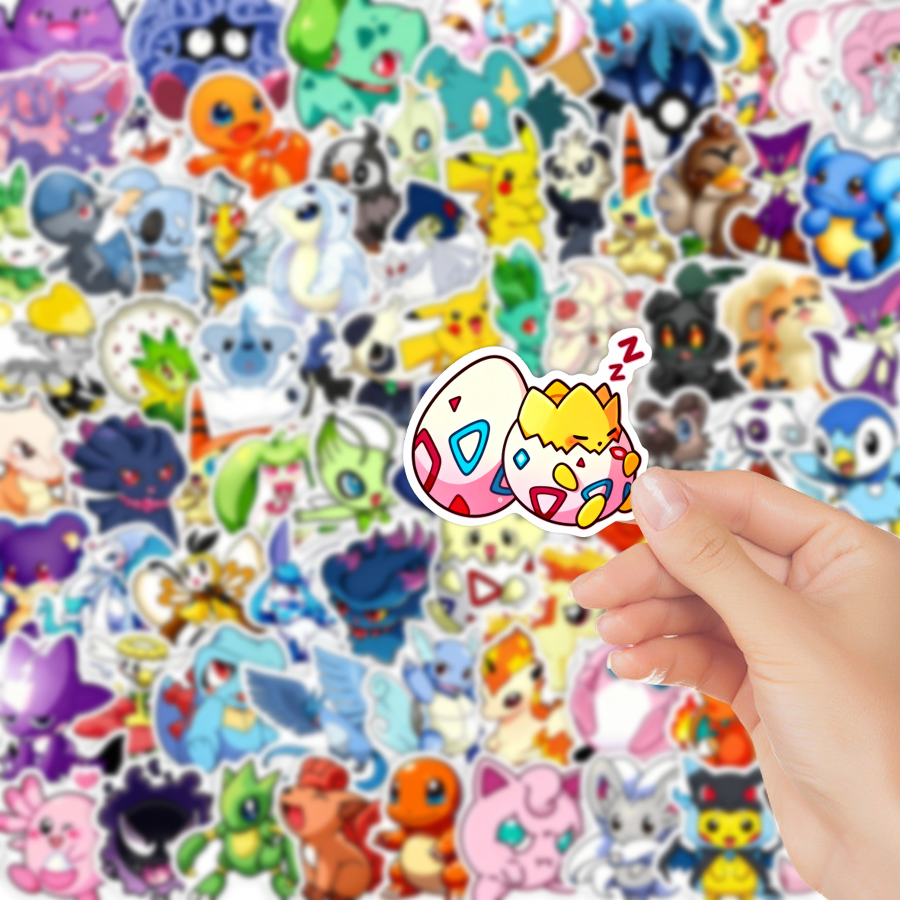 100/200pcs Pokemon Anime Stick - Laptop Accessories Toys ulasan dan harga