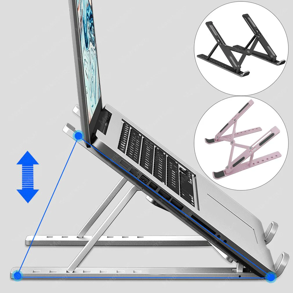 Adjustable Laptop Holder Folda - Laptop Accessories Gadgets ulasan dan harga