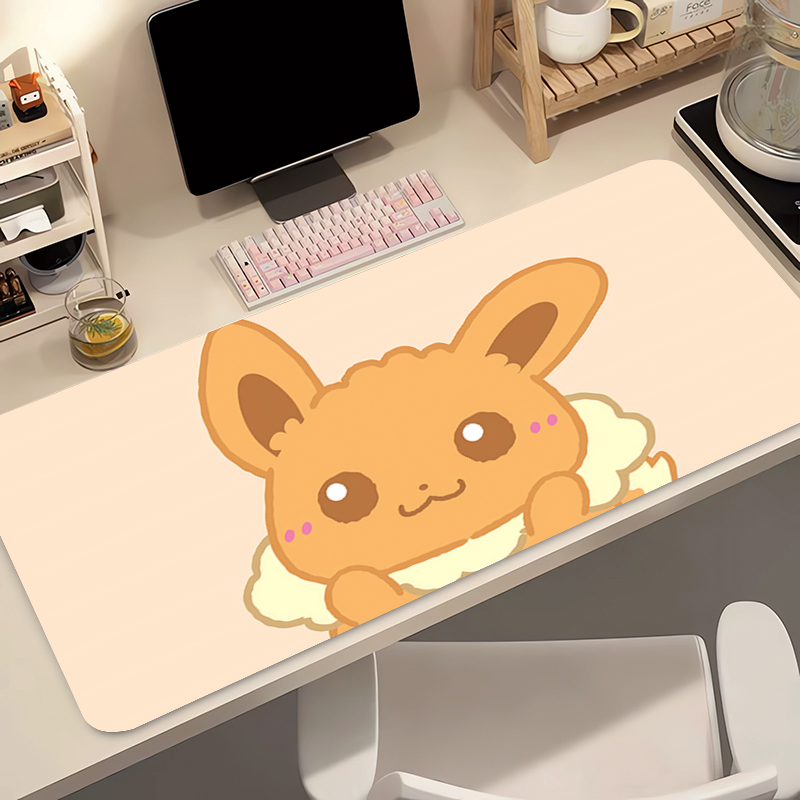 Anime Mouse Pad Pokemon Eevee  - Laptop Accessories Toys ulasan dan harga