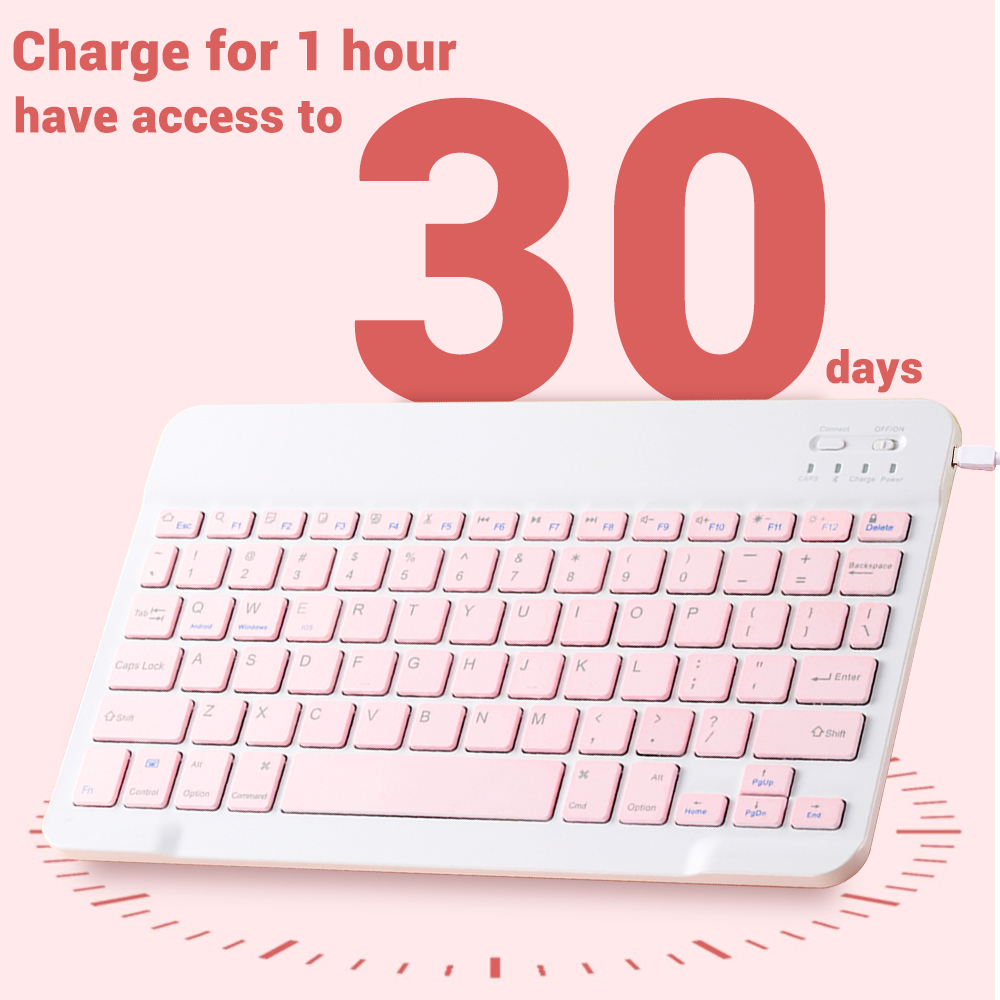 Mini Wireless Keyboard Bluetoo - Laptop Accessories Combo ulasan dan harga