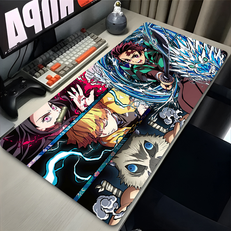 Mousepad Anime D-demon Slayer  - Laptop Accessories For Office ulasan dan harga