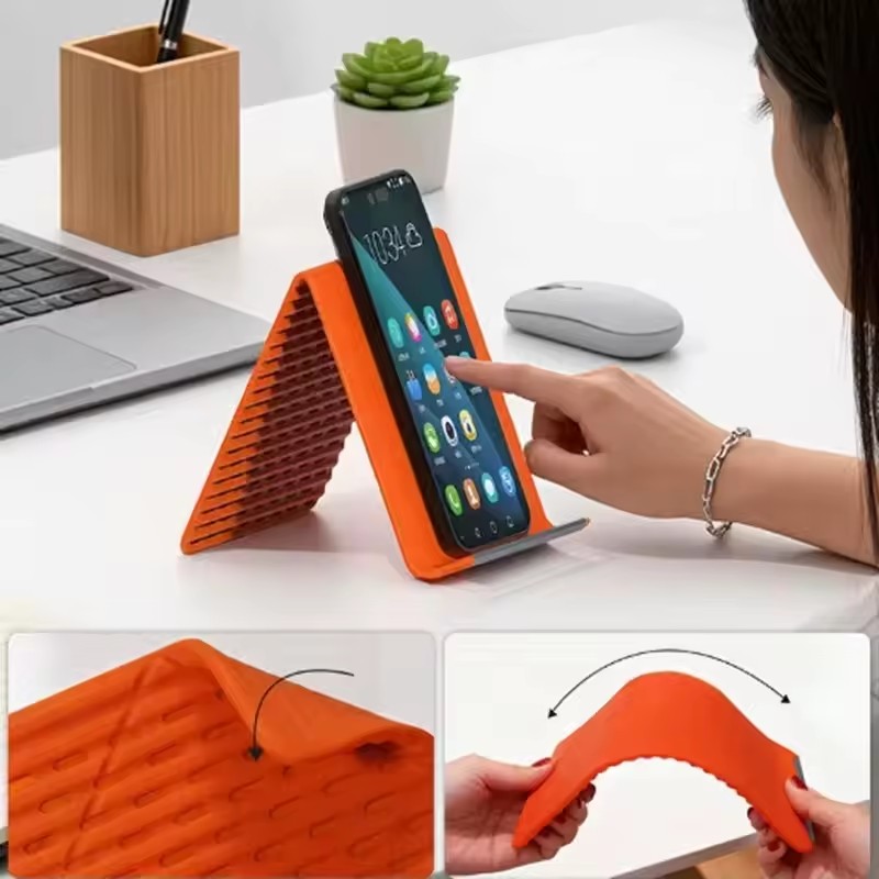 Lazy Portable Phone Stand Sili - Laptop Accessories For Office ulasan dan harga