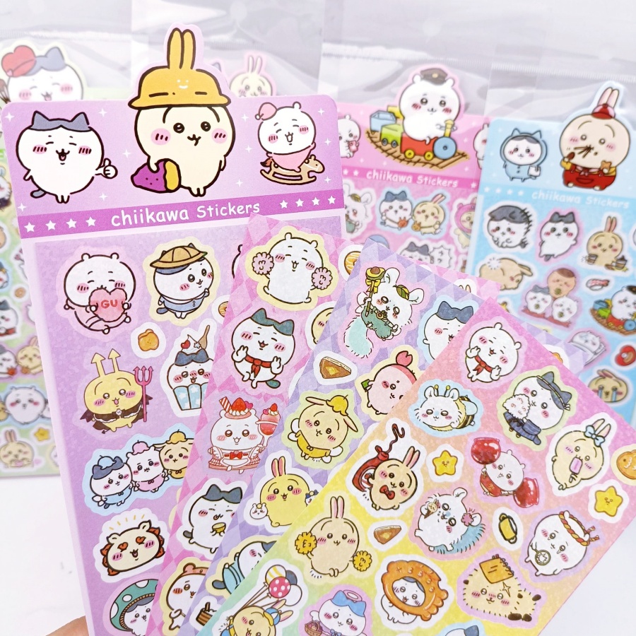 1 set of 18 unique Chiikawa-th - Laptop Accessories Design ulasan dan harga