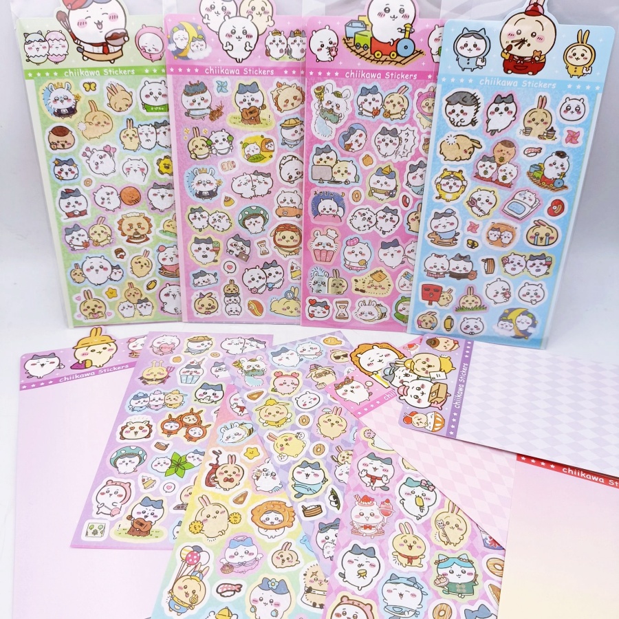 1 set of 18 unique Chiikawa-th - Laptop Accessories Design ulasan dan harga