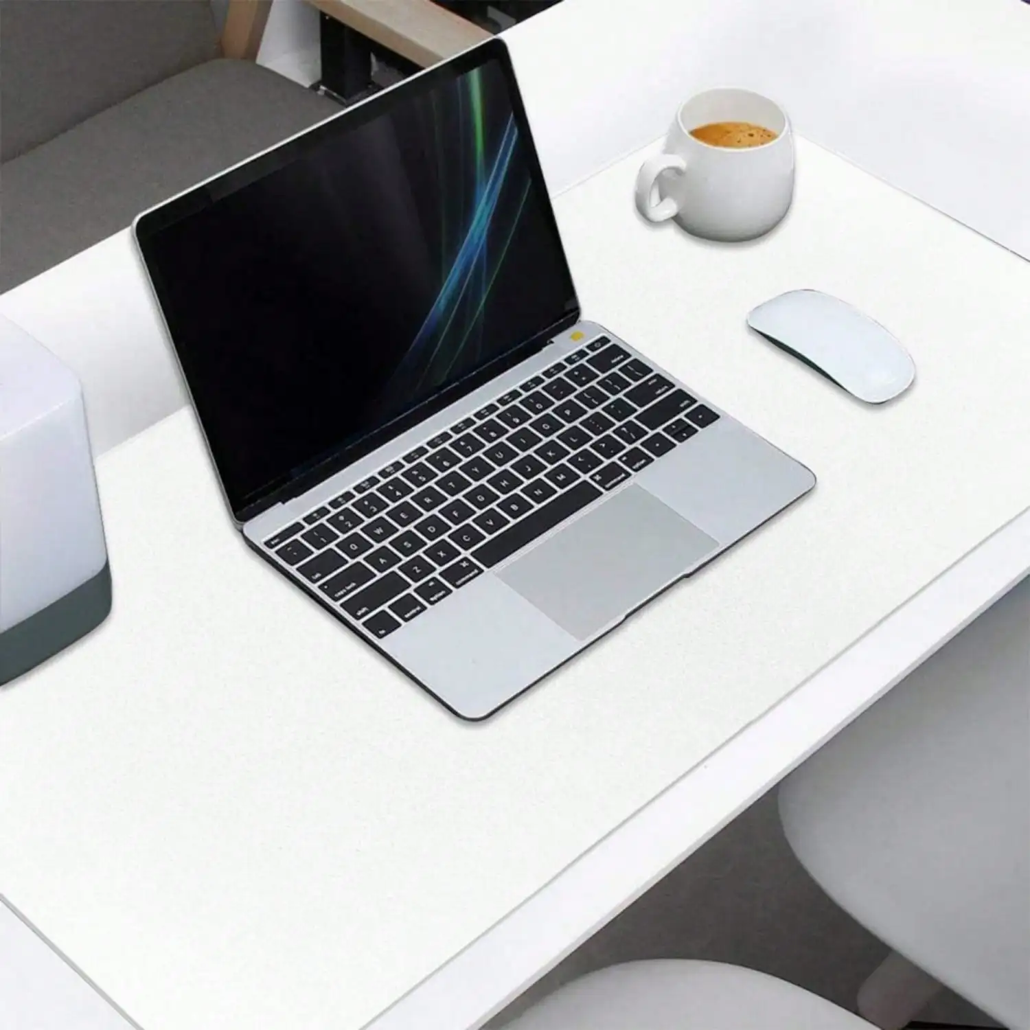 Large Cat And Flower Mouse Pad - Laptop Accessories Design ulasan dan harga