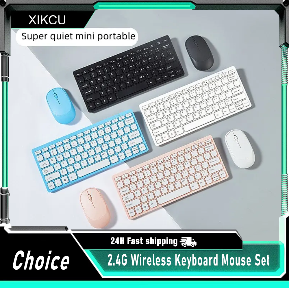 2.4G Wireless Keyboard and Mou - Laptop Accessories Combo ulasan dan harga