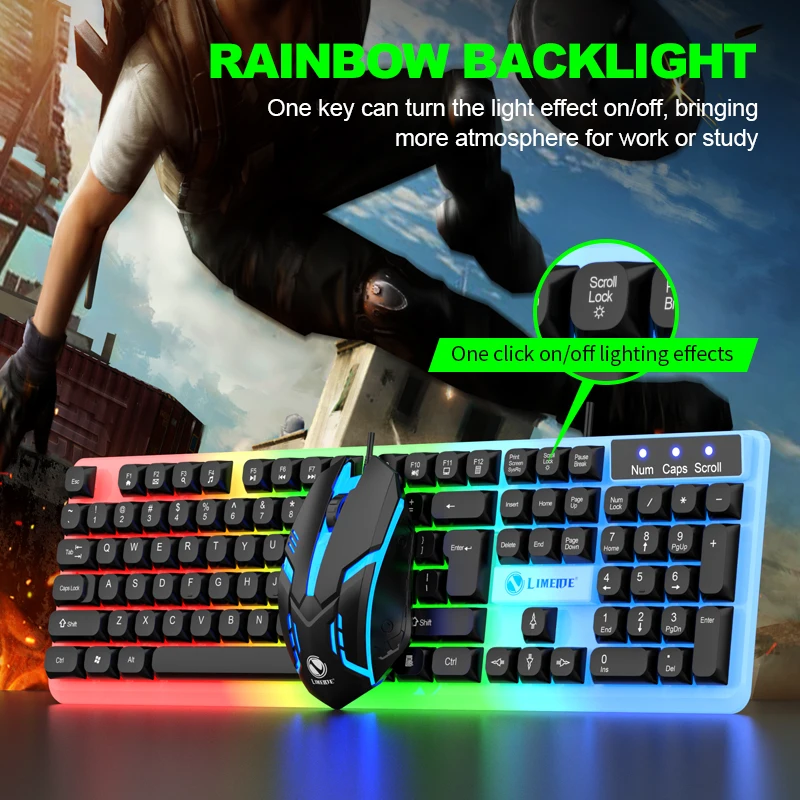 NG GTX350 Gaming Keyboard Mous - Laptop Accessories Combo ulasan dan harga