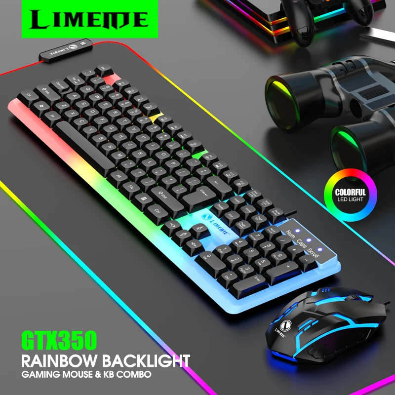 NG GTX350 Gaming Keyboard Mous - Laptop Accessories Combo ulasan dan harga