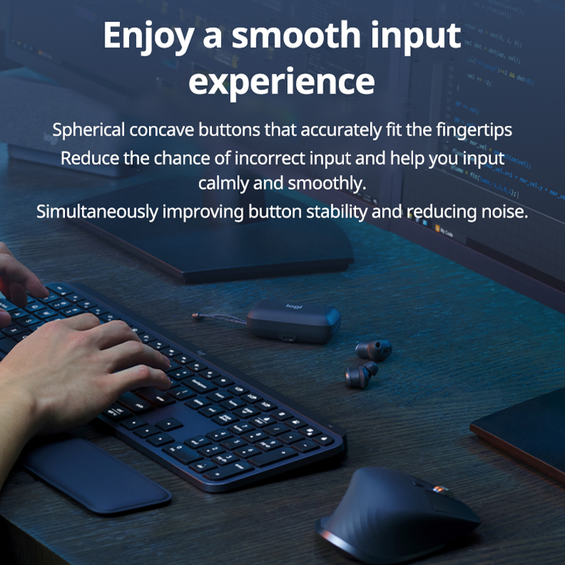 Logitech MX Keys S Combo Wirel - Laptop Accessories Combo ulasan dan harga