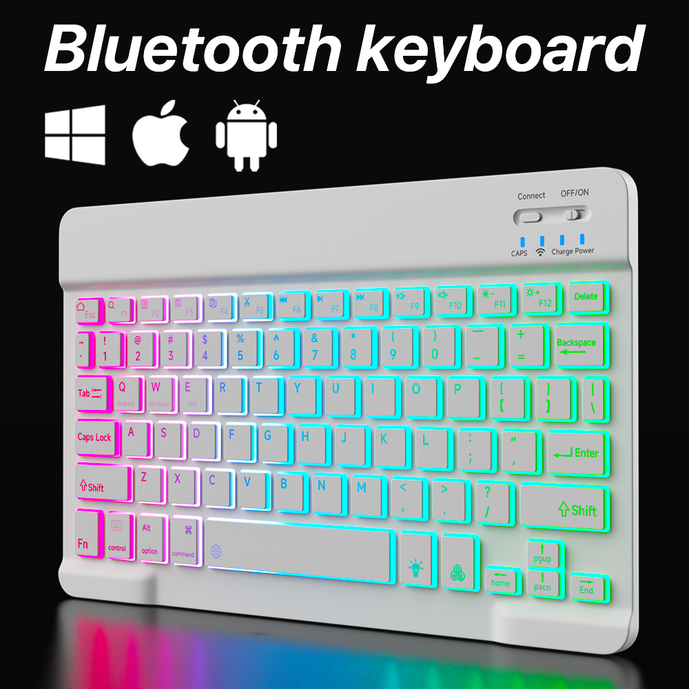 Backlit Backlight Bluetooth Ke - Laptop Accessories Combo ulasan dan harga