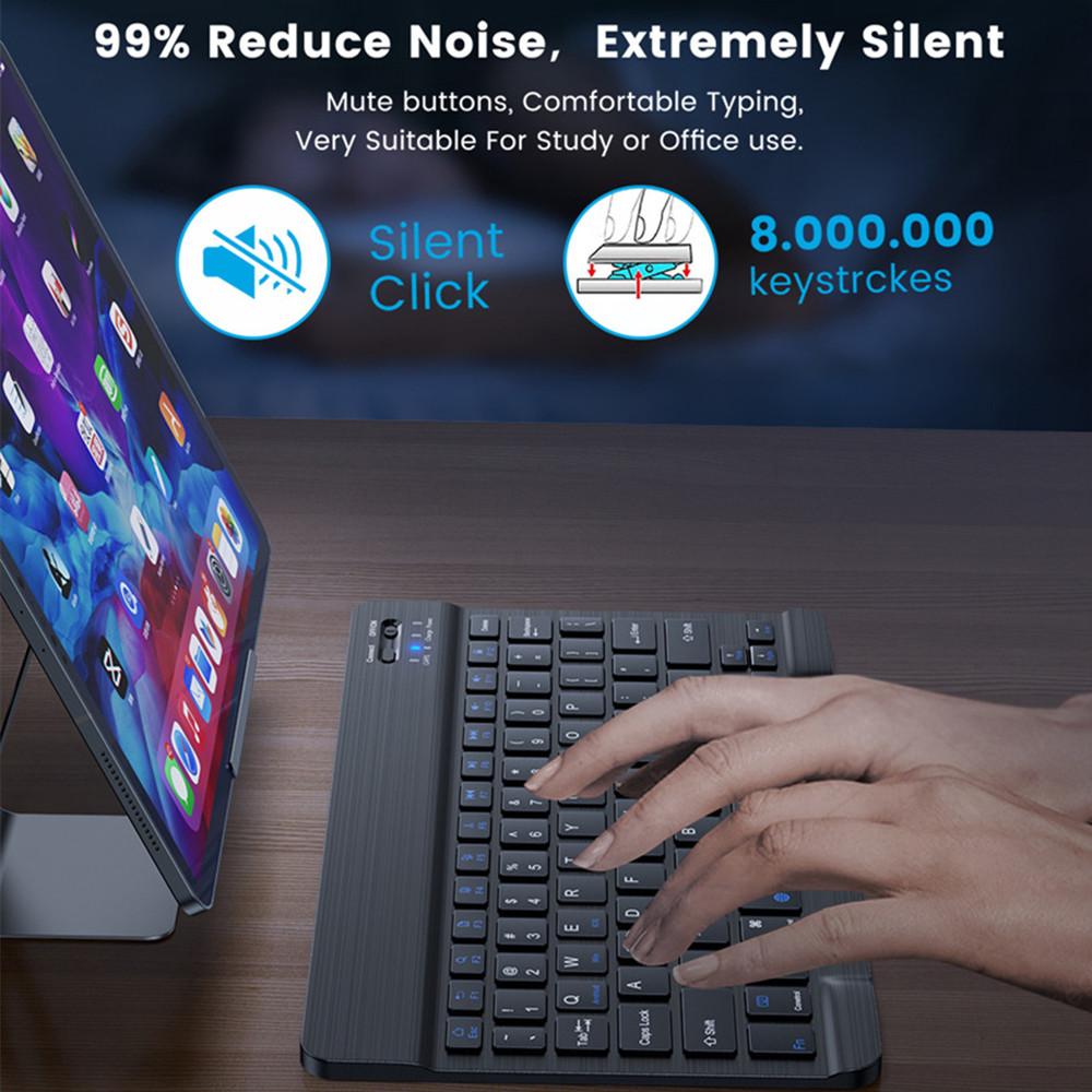 10 lnch Wireless  Bluetooth Mi - Laptop Accessories Combo ulasan dan harga