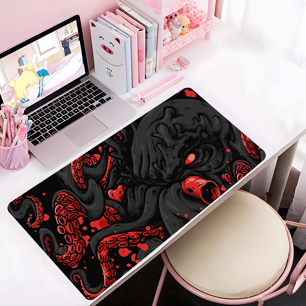 Octopus Monster Mousepad Large - Laptop Accessories Toys ulasan dan harga