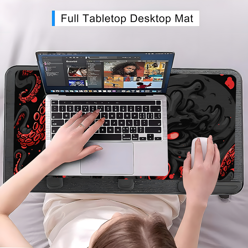 Octopus Monster Mousepad Large - Laptop Accessories Toys ulasan dan harga