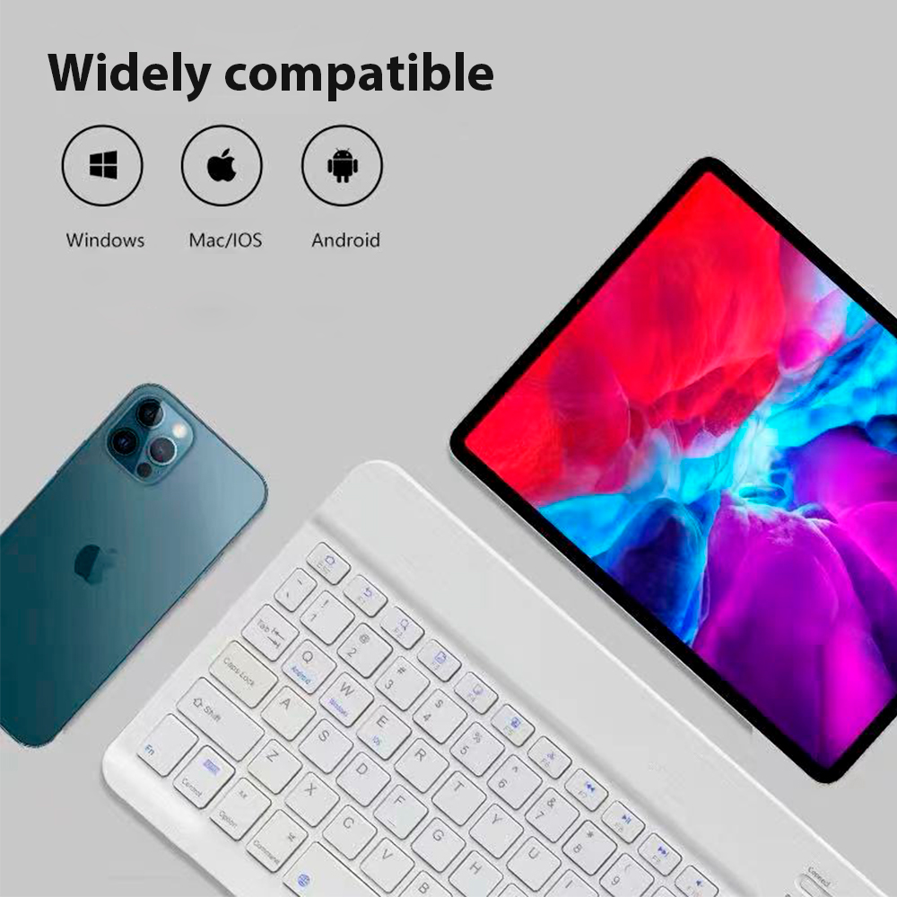 Bluetooth Wireless Keyboard Un - Laptop Accessories Combo ulasan dan harga