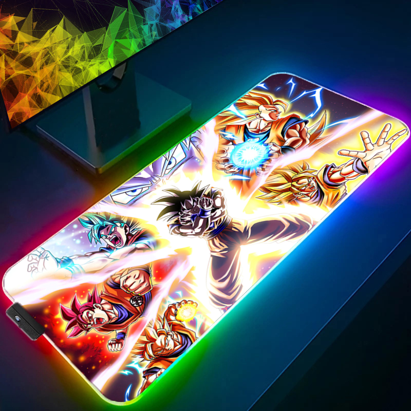 LED Mouse pad Dragon Ball Comp - Laptop Accessories Toys ulasan dan harga