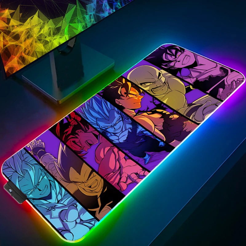 LED Mouse pad Dragon Ball Comp - Laptop Accessories Toys ulasan dan harga