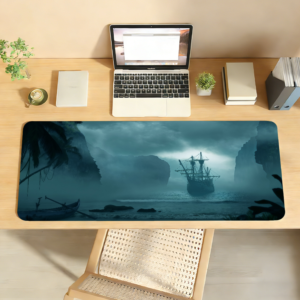Pirate Ship Pattern Design Ani - Laptop Accessories Design ulasan dan harga