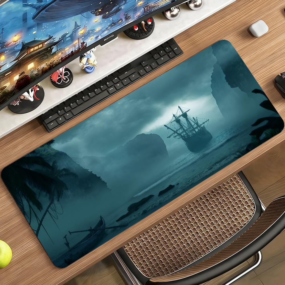 Pirate Ship Pattern Design Ani - Laptop Accessories Design ulasan dan harga