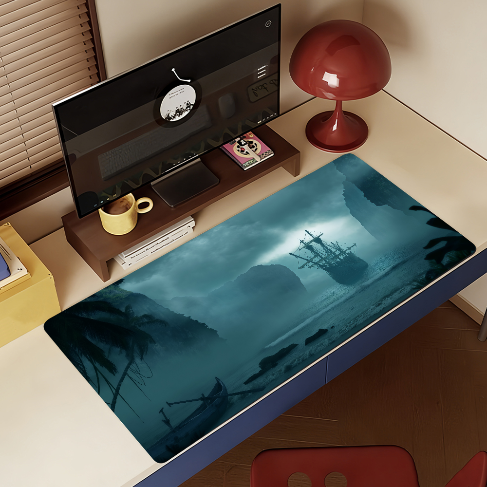 Pirate Ship Pattern Design Ani - Laptop Accessories Design ulasan dan harga