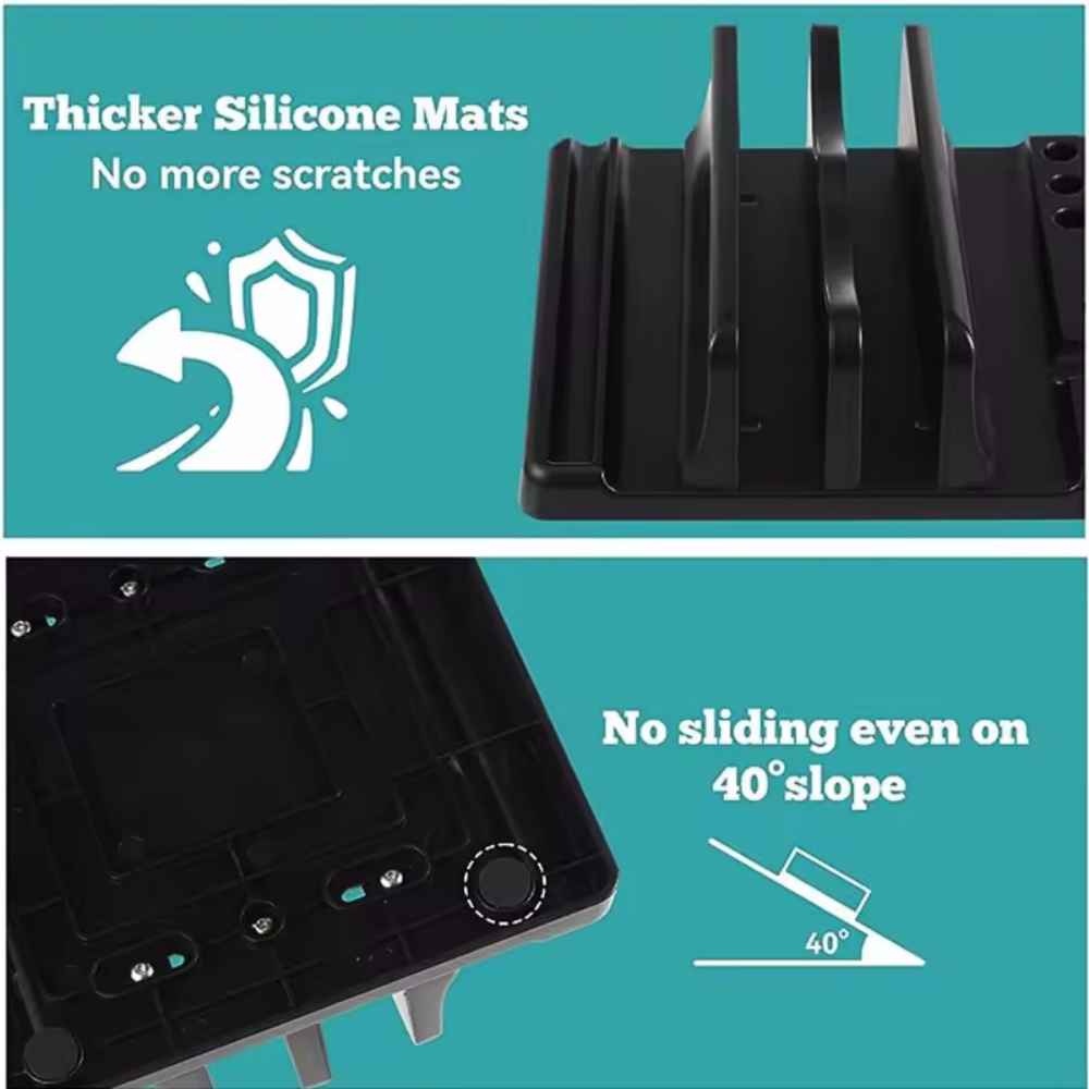 Adjustable Laptop Stand Vertic - Laptop Accessories Gadgets ulasan dan harga