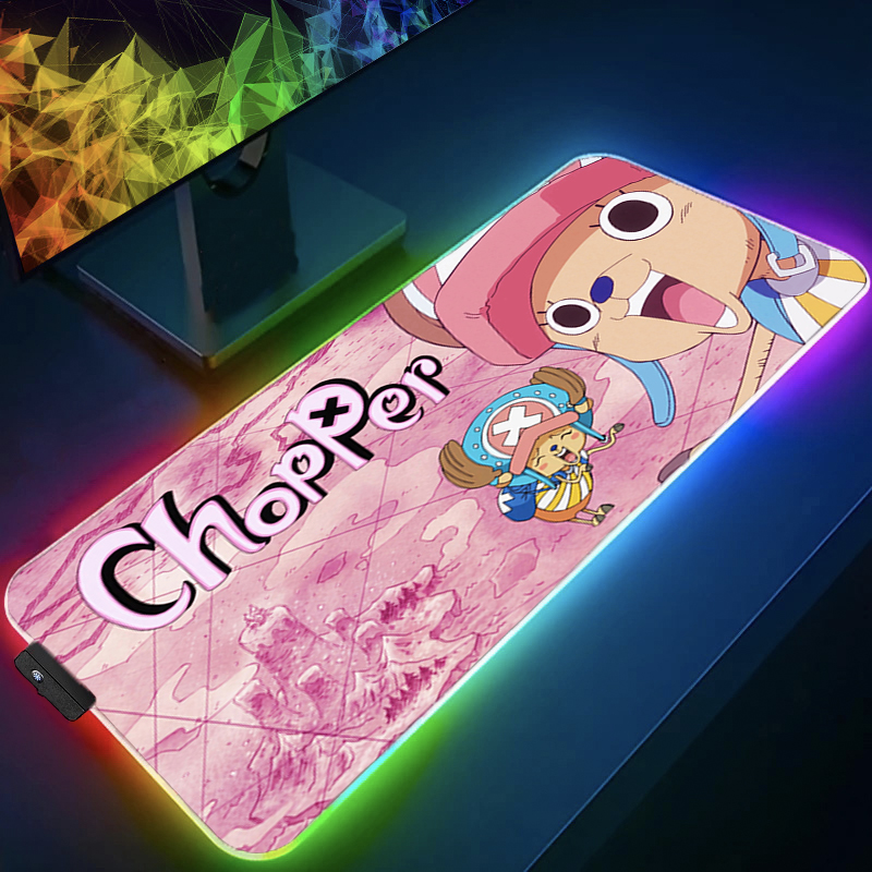 RGB Mouse Pad one piece Tony T - Laptop Accessories Toys ulasan dan harga