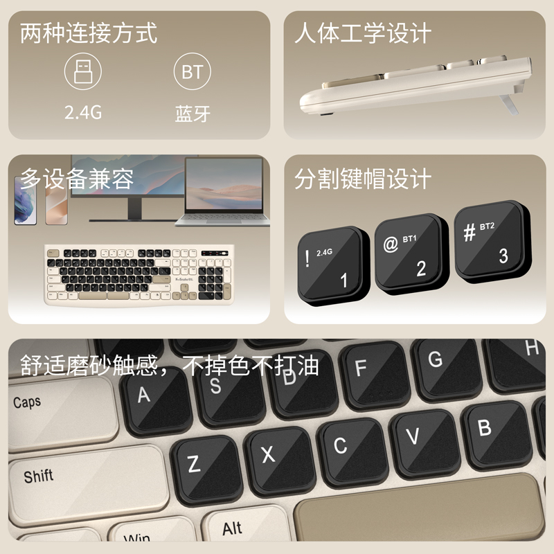 Ks Bluetooth Keyboard and Mous - Laptop Accessories Combo ulasan dan harga