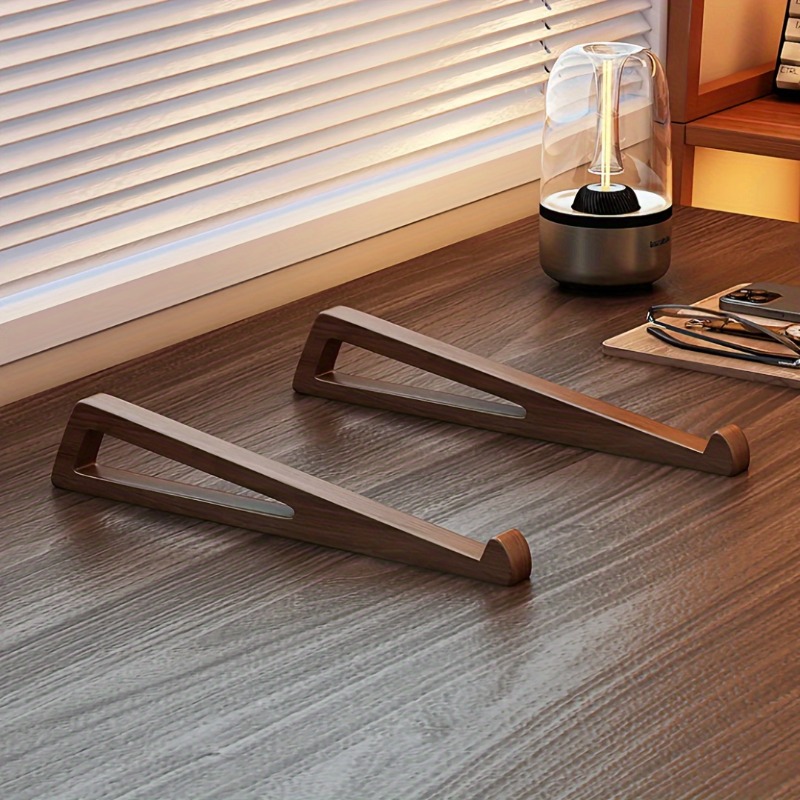 Portable Foldable Wooden Lapto - Laptop Accessories Design ulasan dan harga