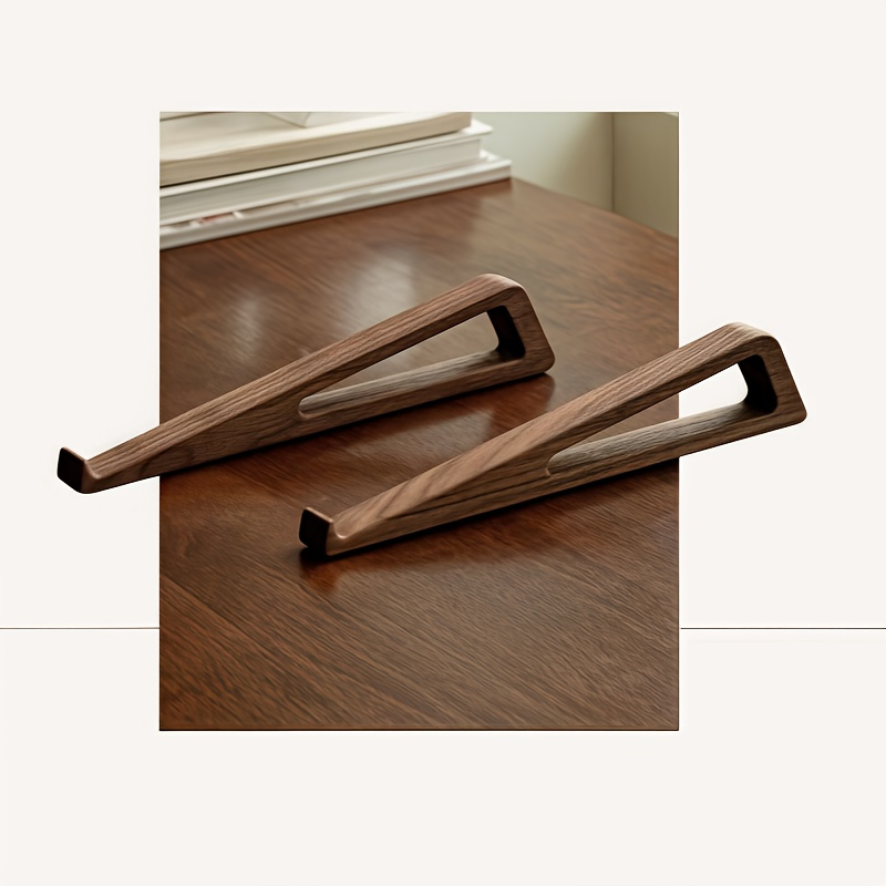 Portable Foldable Wooden Lapto - Laptop Accessories Design ulasan dan harga