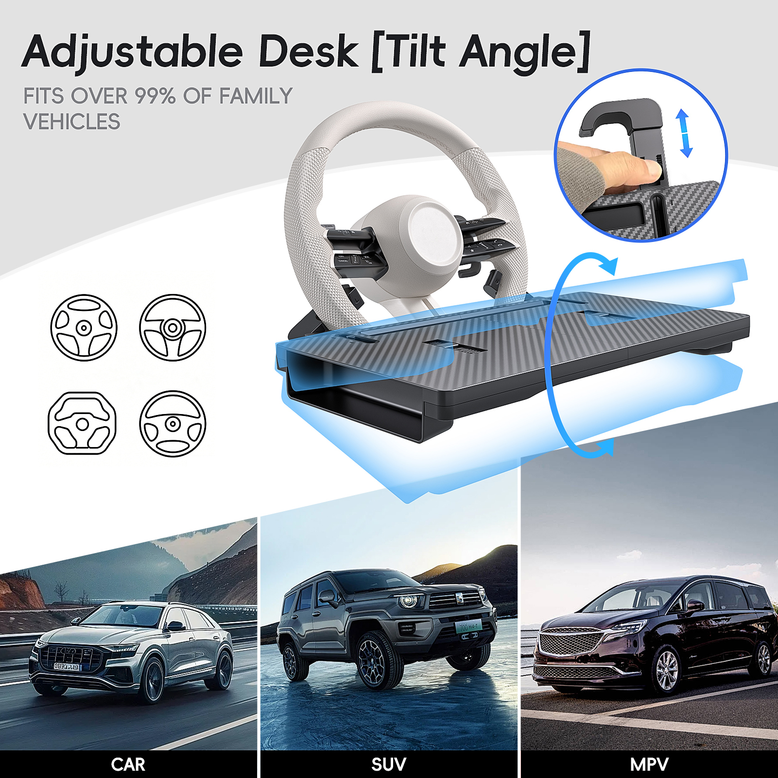 High-Grade Universal Car Steer - Laptop Accessories For Office ulasan dan harga