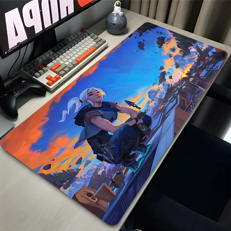 Mouse Pad Hot Game Valorant Je - Laptop Accessories For Office ulasan dan harga