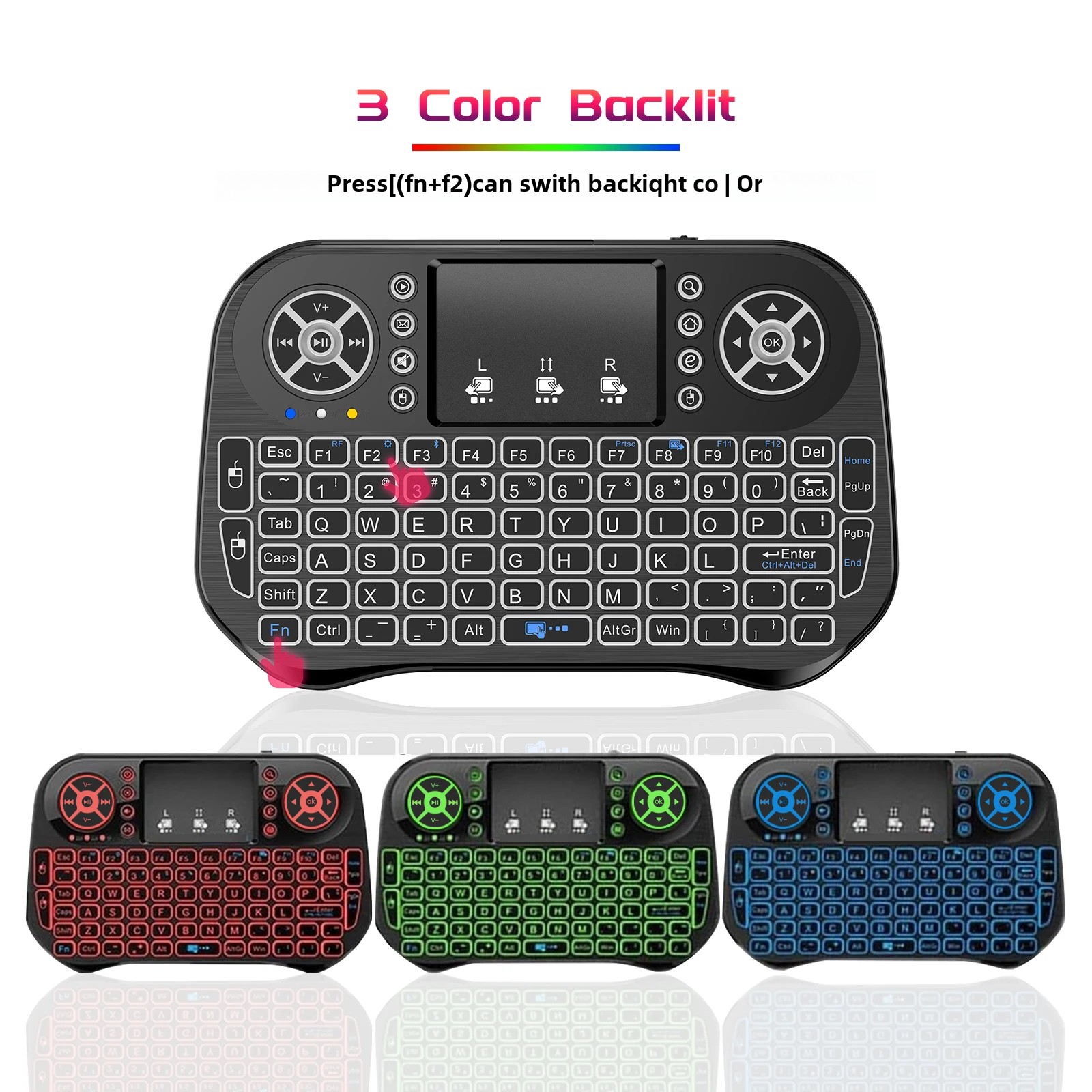 iPazzPort Mini Wireless Keyboa - Laptop Accessories Combo ulasan dan harga