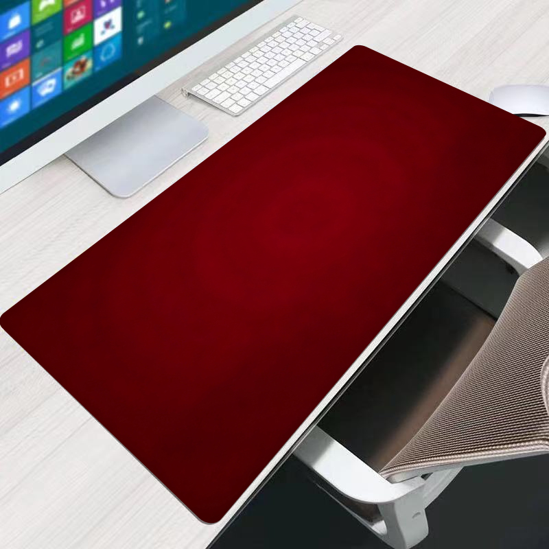 Red Mouse Pad Office Extended  - Laptop Accessories For Office ulasan dan harga