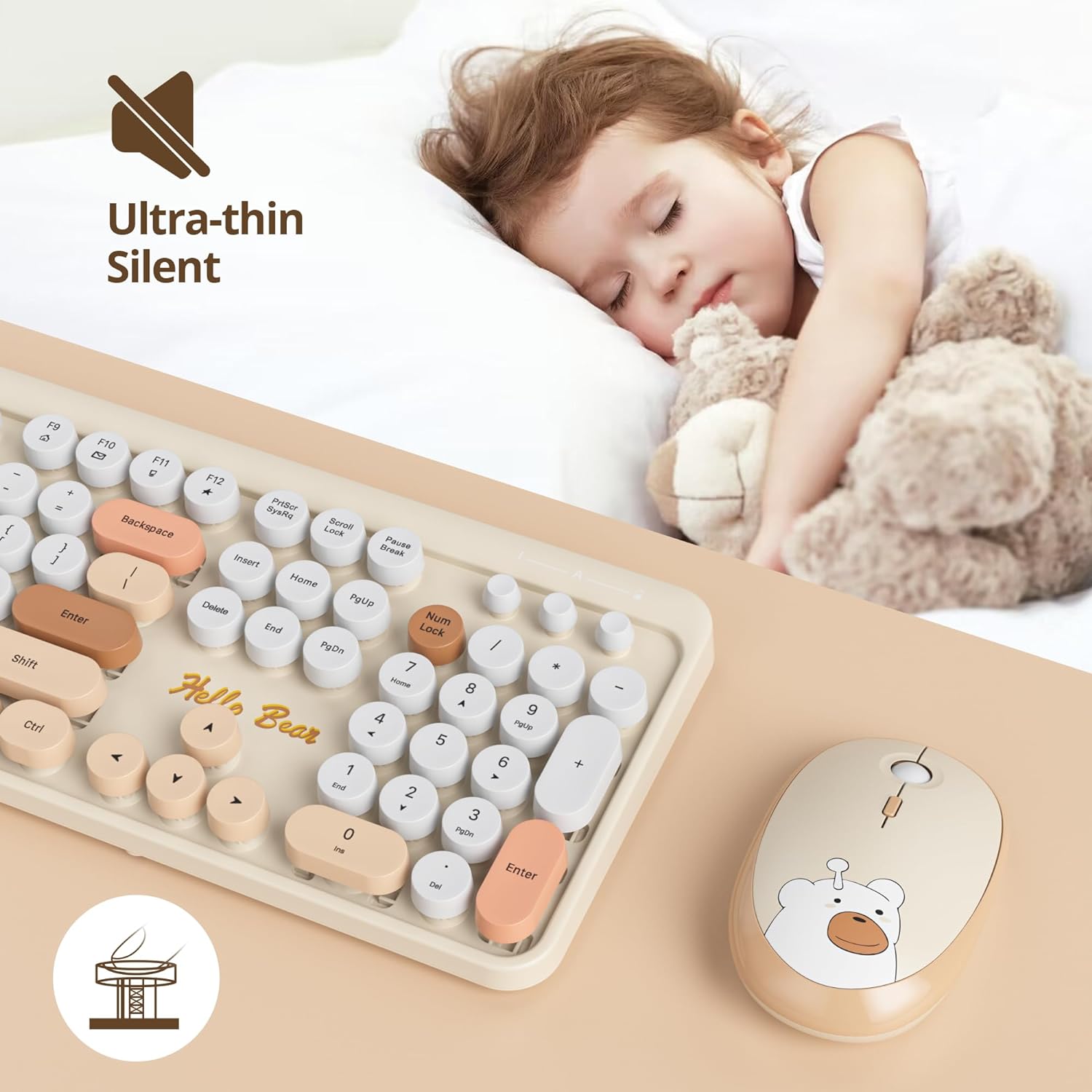 Ergonomic 2.4G Plug and Play W - Laptop Accessories Combo ulasan dan harga
