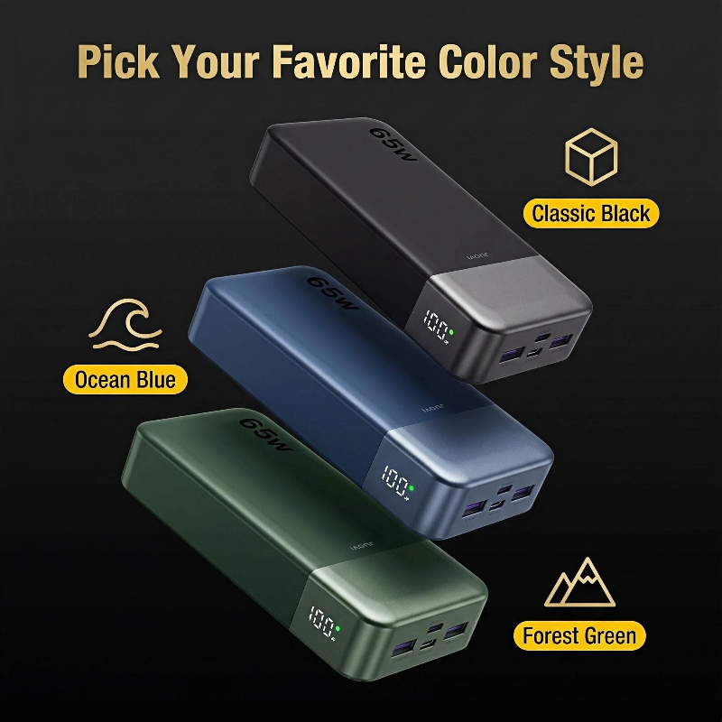 JUOVI 20000mAh Power Bank 65W  - Laptop Accessories Design ulasan dan harga