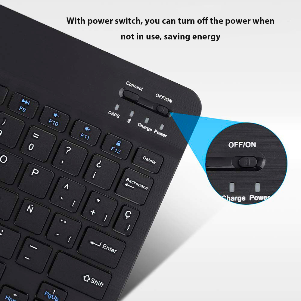 Bluetooth Wireless Keyboard Fo - Laptop Accessories Combo ulasan dan harga