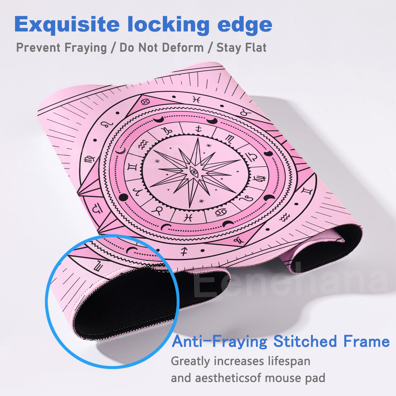 XXL Moon Card Mouse Pad Keyboa - Laptop Accessories Design ulasan dan harga