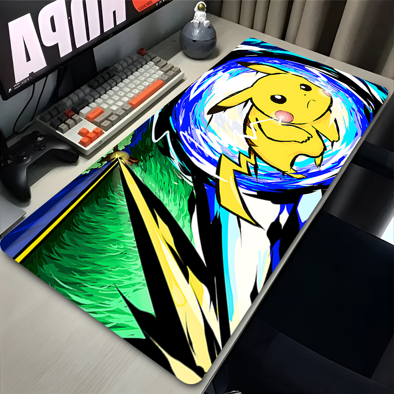 Mouse Pad P-pokemon Pikachu Co - Laptop Accessories For Office ulasan dan harga
