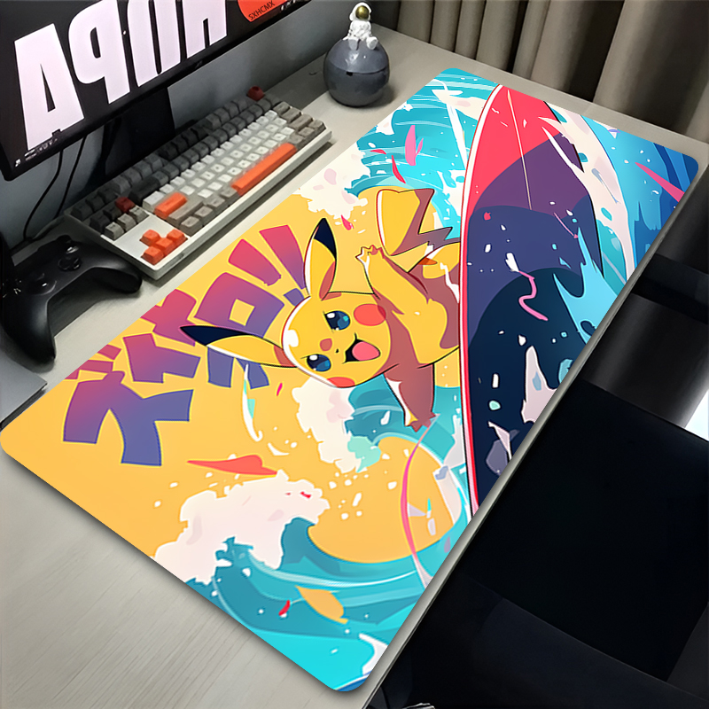 Mouse Pad P-pokemon Pikachu Co - Laptop Accessories For Office ulasan dan harga